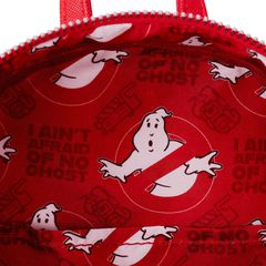 Loungefly Ghostbusters Logo Glow backpack 26cm Black-thumb-4
