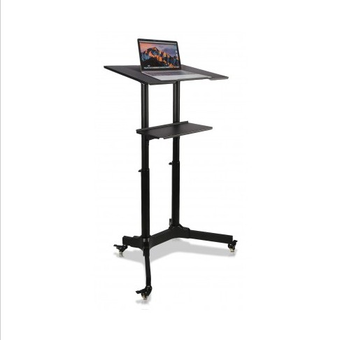 Techly ICA-TB TPM-1BK Mobile Workstation Black - Techly