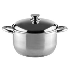 Muhler MR-466 Βαθιά Ανοξείδωτη Κατσαρόλα 26x15cm 7L