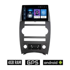 JEEP COMMANDER (μετά το 2007) Android οθόνη αυτοκίνητου 4GB με GPS WI-FI (ηχοσύστημα αφής 9" ιντσών OEM Youtube Playstore MP3 USB Radio Bluetooth Mirrorlink εργοστασιακή, 4x60W, AUX)