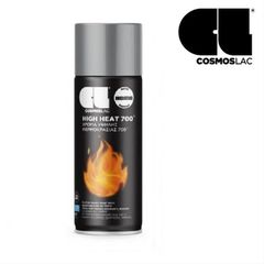 Σιλικονουχο σπρέι υψηλών θερμοκρασιών 700°C COSMOS LAC 400ml - Aluminium