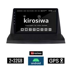 KIROSIWA 2+32GB LEXUS NX 200 (μετά το 2014) Android οθόνη αυτοκίνητου 2GB με GPS WI-FI (ηχοσύστημα αφής 9" ιντσών Youtube Playstore MP3 USB Radio Bluetooth Mirrorlink εργοστασιακή, 4x60W, AUX)