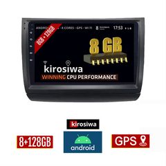 KIROSIWA 8GB + 128GB TOYOTA PRIUS (2004 - 2009) Android οθόνη αυτοκίνητου με GPS WI-FI (ηχοσύστημα αφής 9" ιντσών Youtube Playstore MP3 USB Radio Bluetooth Mirrorlink DSP Apple Carplay Android Au