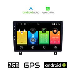 OPEL ASTRA H (2004-2010) Android οθόνη αυτοκίνητου 2GB με GPS WI-FI (ηχοσύστημα αφής 9" ιντσών OEM Android Auto Apple Carplay Youtube Playstore MP3 USB Radio Bluetooth Mirrorlink εργοστασιακή, 4x60W,
