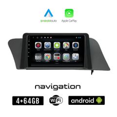 LEXUS RX (2009 - 2014) Android οθόνη αυτοκίνητου 4GB + 64GB με GPS WI-FI (ηχοσύστημα αφής 9" ιντσών OEM Android Auto Apple Carplay Youtube Playstore MP3 USB Radio Bluetooth Mirrorlink εργοστασιακή, 4x
