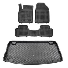 Πατάκια δαπέδου με πορτ μπαγκάζ σετ για Hyundai i30 N (upper) 5τμχ