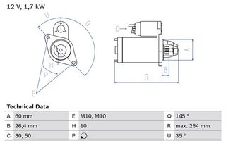 BOSCH BX ΜΙΖΑ MERCEDES    BOSCH    0 986 021 320