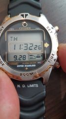 CITIZEN HYPER PROMASTER AQUALAND GOLD  D208 DIVER -thumb-1