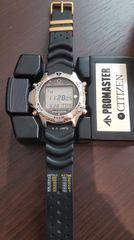 CITIZEN HYPER PROMASTER AQUALAND GOLD  D208 DIVER -thumb-3