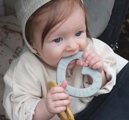 Bibs Μασητικό Heart Sage-thumb-1