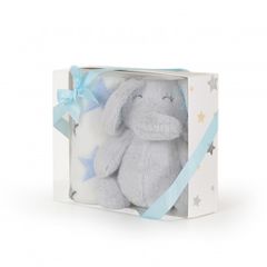 Κουβέρτα Αγκαλιάς 90x75cm Elephant Blue Cangaroo-thumb-2