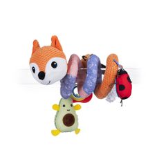 Σπιράλ Παιχνίδι Κούνιας & Καροτσιού Fox Orange Bali Bazoo 80566