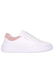 Skechers Classic-best Γυναικεία Sneakers White / Pink 185060-WPK