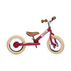 Ποδήλατο Ισορροπίας Vintage Κόκκινο Trybike