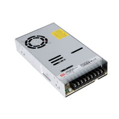 GLOBOSTAR® MEANWELL-LRS600-24 90788 Τροφοδοτικό/Μετασχηματιστής PELV 600W 25A DC 24V IP20 - AC 220-240V σε DC 24V / Ρυθμιζόμενo από 22.8VDC έως 26.4VDC - Μ22.5 x Π12.4 x Υ4.1cm - 3 Χρόνια Εγγύηση
