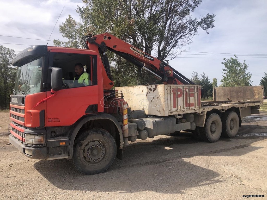 Γερανοί - Φορτηγά Με Γερανό Scania 2000 94C ME PALFINGER 21000ΤΜ 22 ΜΕΤΡΑ