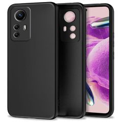 Matt TPU case protect lens for Xiaomi Redmi Note 12s 4G black
