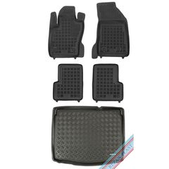 Πατάκια δαπέδου με πορτ μπαγκάζ σετ για Jeep Renegade MHEV αντιολισθητικό (bottom) 5τμχ