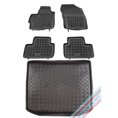 Πατάκια δαπέδου με πορτ μπαγκάζ σετ για Citroen C4 Aircross / Mitsubishi ASX I 5τμχ