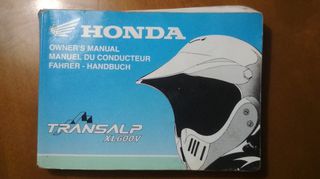 Honda Transalp XL 600v Manual