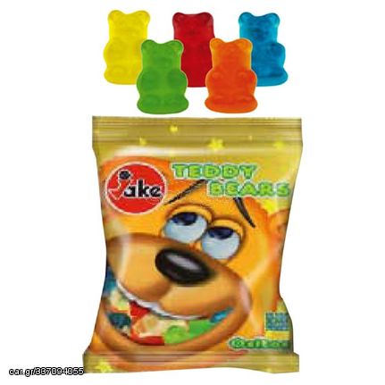 Ζελίνια jake κλασσικά αρκουδάκια Σακ=100g Jake SA 8621121