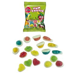 Ζελίνια jake fun tastic sugared Σακ=100g Jake SA 8899112