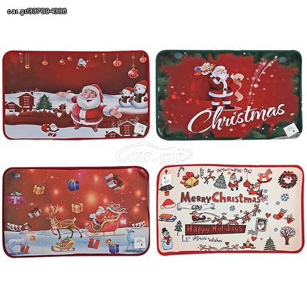 Χαλάκι εξώπορτας εορτών 60x40cm Xmasfest 1131197 - ΤΥΧΑΙΟ-ΧΡΩΜΑ-ΣΧΕΔΙΟ-ΕΠΙΛΟΓΗ