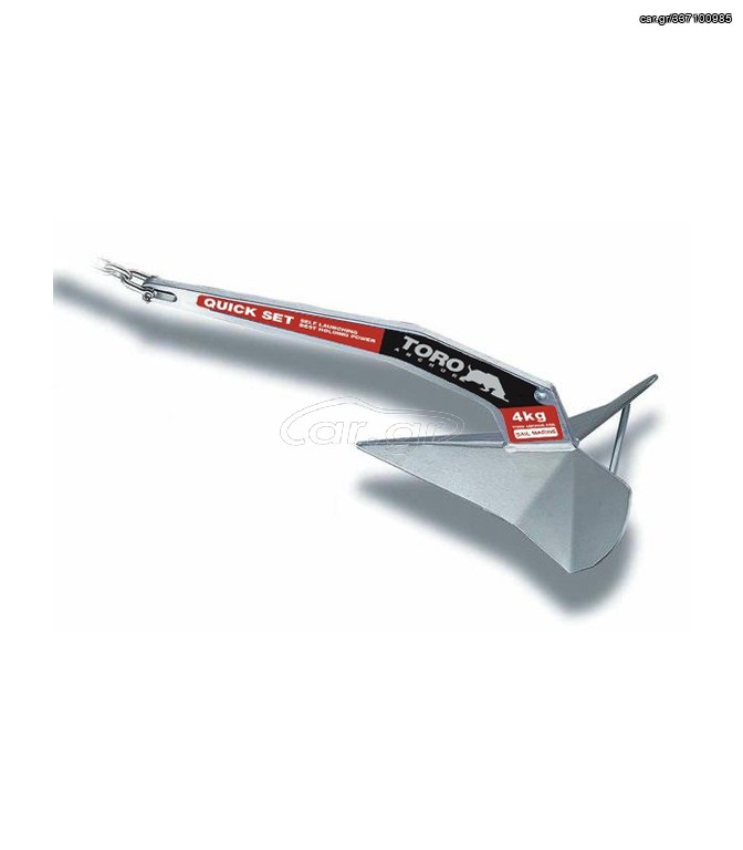 Αγκυρα Delta Toro γαλβανιζέ 4kg