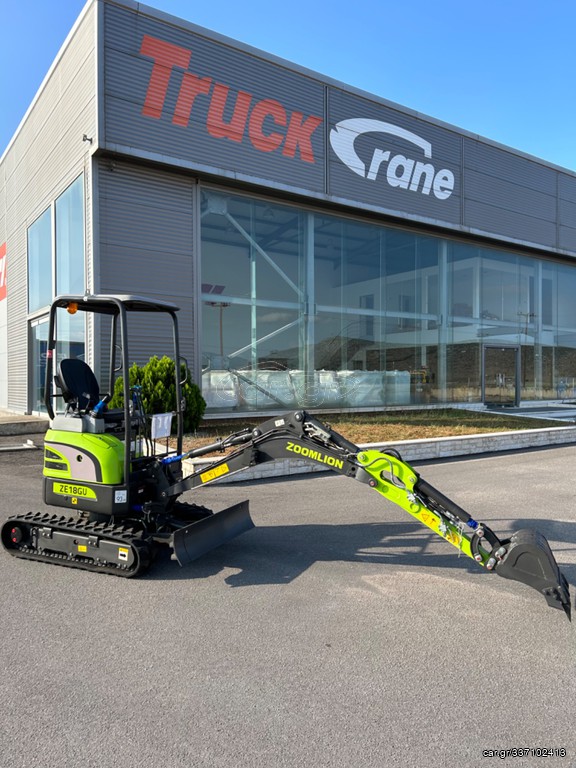Εκσκαφάκι (διαβολάκι) Kobelco 2026 ZE18GU 1.800kg Kubota Κινητήρα