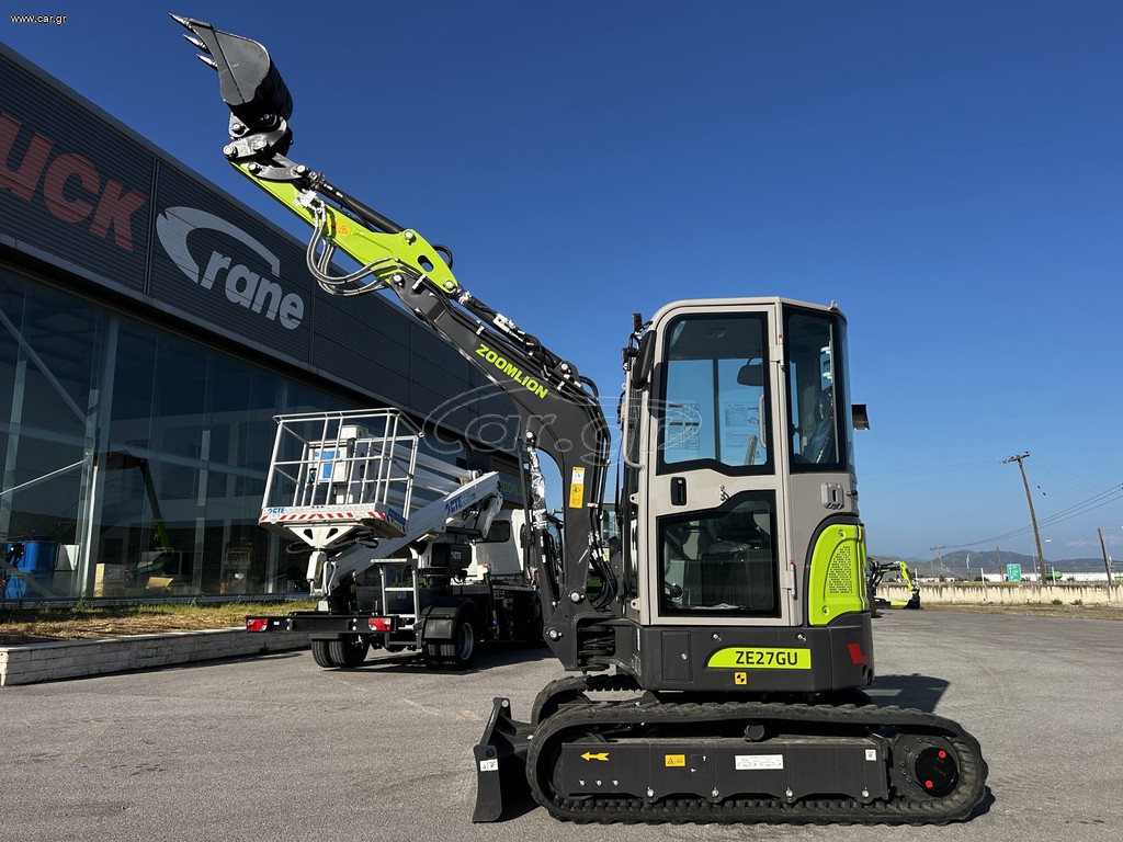 Εκσκαφάκι (διαβολάκι) Kobelco 2026 ZE27GU 2.700kg Kubota κινητήρα