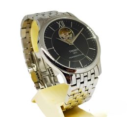 TISSOT TRADITION POWERMATIC 80 OPEN HEART AUTOMATIC T063.907A A90026 TIMH 650 ΕΥΡΩ