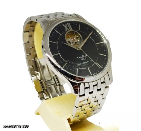 TISSOT TRADITION POWERMATIC 80 OPEN HEART AUTOMATIC T063.907A A90026 TIMH 650 ΕΥΡΩ