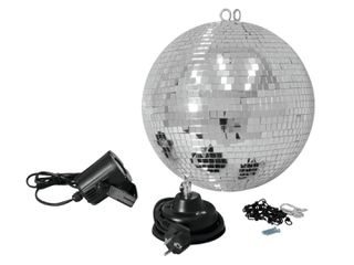 EUROLITE Mirror Ball Set 30cm with LED Spot - Eurolite