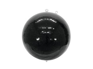 EUROLITE Safety Mirror Ball with Lustrous Black Facets 100cm black - Eurolite