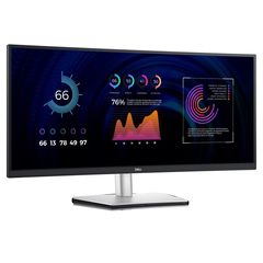 DELL Monitor P3424WE 34'' FHD IPS CURVED, USB-C, HDMI, DisplayPort, RJ-45,  Height Adjustable, 3Year