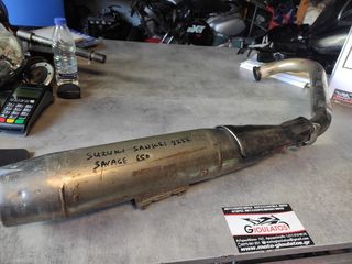 SUZUKI SAVAGE 650 SANKEI 2237 ΟΛΟΣΩΜΗ ΕΞΑΤΜΙΣΗ