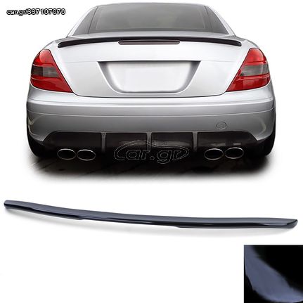 Αεροτομή πορτ μπαγκάζ για Mercedes R171 SLK-class (2005-2010) - AMG - μαύρη γυαλιστερή