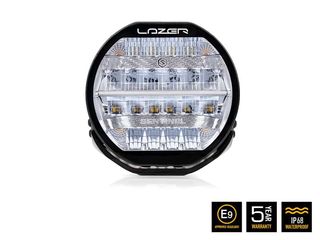 Προβολέας Sentinel 9" (με φώτα θέσης) - Χρωμίου 9520 Lumens Lazerlamps