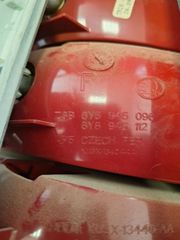 ΦΑΝΟΣ ΠΙΣΩ ΔΕ SKODA FABIA 99-04 6Y6945096 6Y6945112 043805811 6Y6945096 6Y6945112