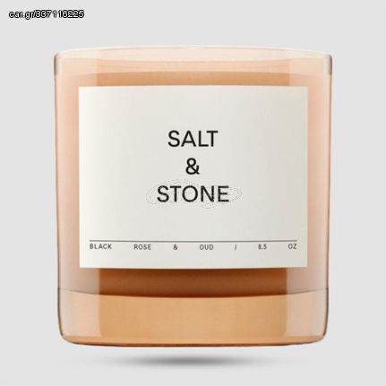 Αρωματικό Κερί - Salt & Stone - Black Rose & Oud 240g