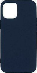 Θήκη σιλικόνης TPU Ultra Slim 0.3mm soft mat για iPhone 12 / 12 Pro - σκούρο μπλέ