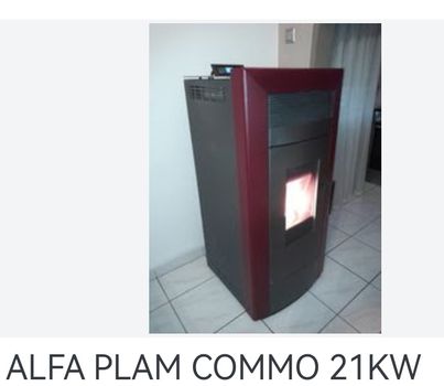 ALFA PLAM Commo 21kw...Σομπα Pellet Υδραυλικη