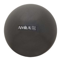Μπάλα Γυμναστικής AMILA Pilates Ball 19cm Μαύρη Bulk 95805