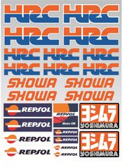 ΑΥΤΟΚΟΛΛΗΤΑ ΚΑΡΤΕΛΑ HONDA REPSOL HRC