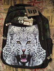 Ολοκαίνουργια Bmu Τσάντα Σχολική No Fear Jaguar + Δώρα Κασσετίνα + Μπλόκ Ζωγραφικής!!!