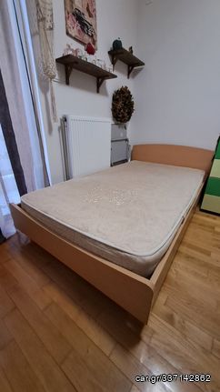 Κρεβάτι και στρώμα 200x110