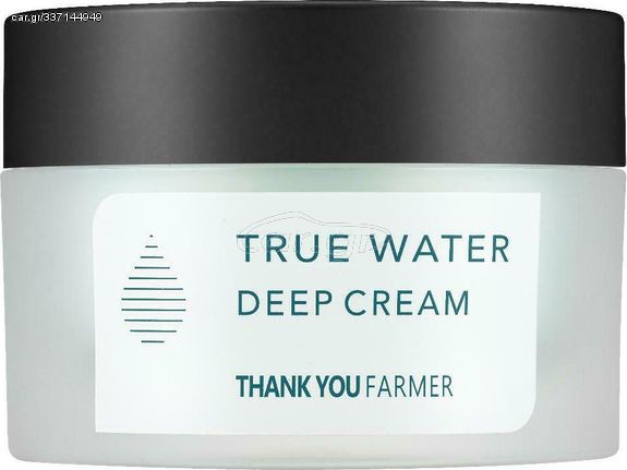 Thank You Farmer True Water Deep Cream Κρέμα Προσώπου Βαθειάς Ενυδάτωσης 50ml