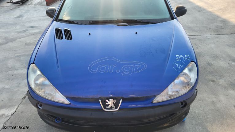 ΑΥΤΟΚΙΝΗΤΟ (ΓΙΑ ΑΝΤΑΛΛΑΚΤΙΚΑ) KFX 1.4cc 8v A/C PEUGEOT 206 1998-2009 [INT]