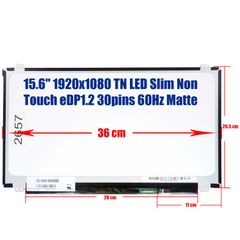 Οθόνη Laptop Acer Aspire E5-573-p8v4 screen monitor (Κωδ. 2657)-thumb-2