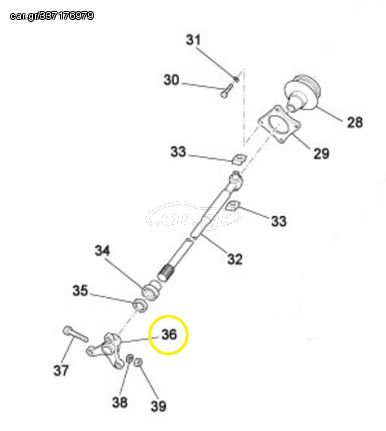 Τρίγωνο Κόμπλερ Μισό Καρέ Piaggio Ape Calessino 2007-2012 ZAPT2D4MC ZAPT3E9AC 111498